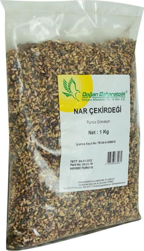 Baharatçılık Doğal Tane Nar Çekirdeği 1000 gr Kiloluk 1 kg