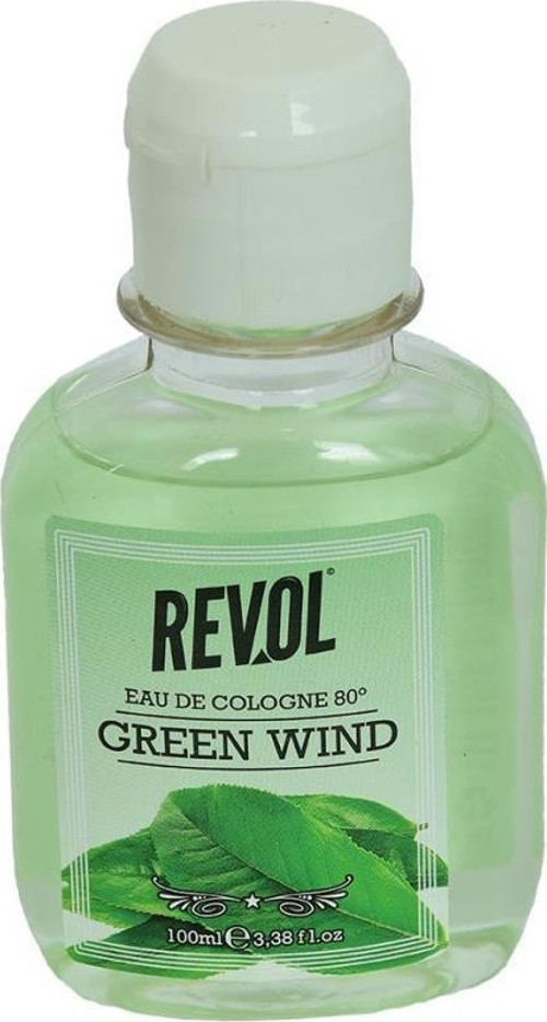 green Wind ED Cologne Yeşil Çay Kolonyası 80 Derece 100 ML
