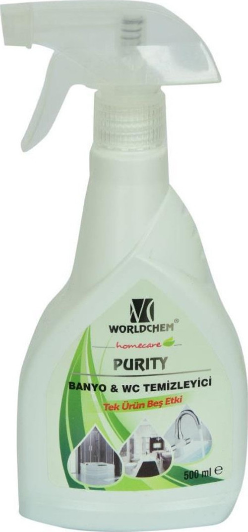 Purity Banyo Tuvalet Temizleyici Spreyi 5 Etki 500 ML