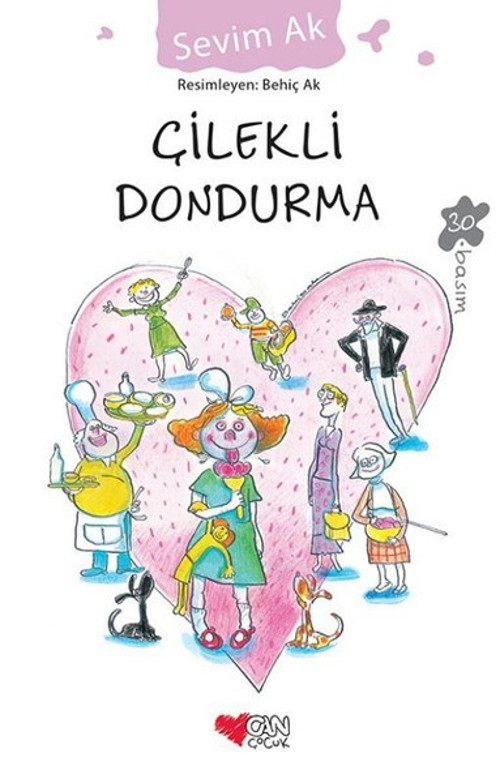 Can Çocuk Yayınları Çilekli Dondurma