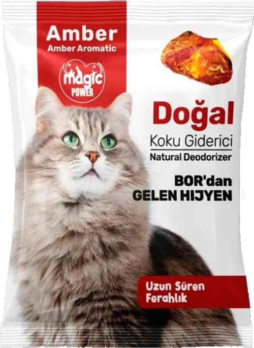 Amber Kokulu Doğal Koku Giderici 25 Gr