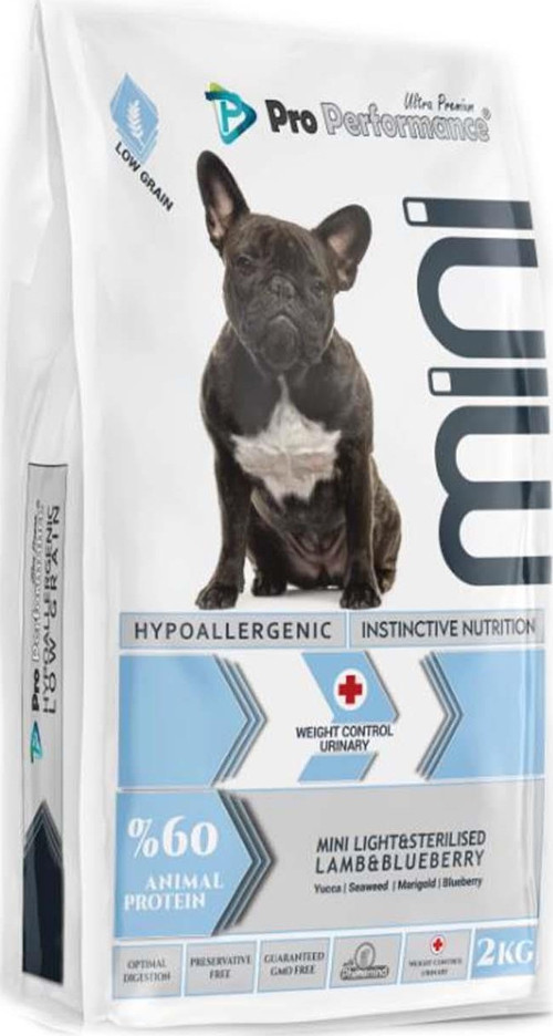 Kuzulu Hipoalerjenik Kısırlaştırılmış Mini Köpek Maması 2 Kg