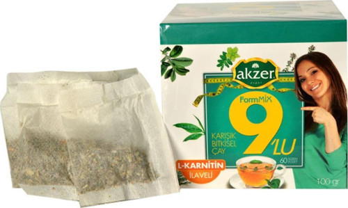 Formmix 9'lu Karışık Bitki Süzen Poşet Çay 60 x 1.7 gr