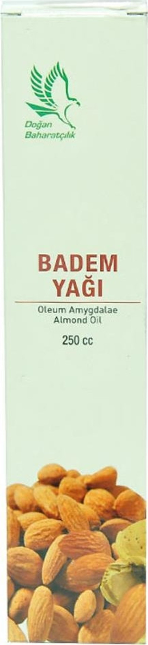 Baharatçılık Badem Yağı 250 cc ml Doğal Cam Şişe