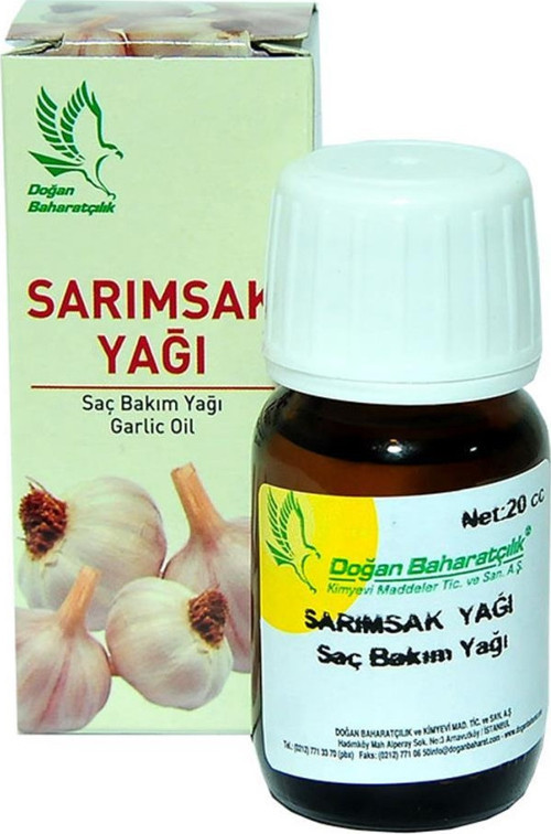 Baharatçılık Sarımsak Yağı 20ML Saf Doğal Saç Bakım