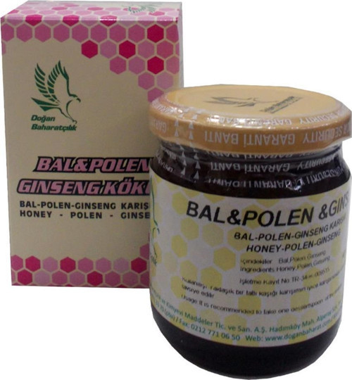 Baharatçılık Bal Polen Ginsengli Karışım 230 G Doğal Saf