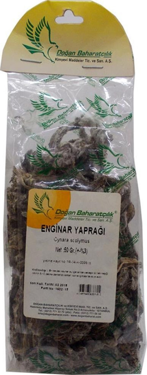 Baharatçılık Enginar Yaprağı 50 gr Saf Doğal Mini Paket