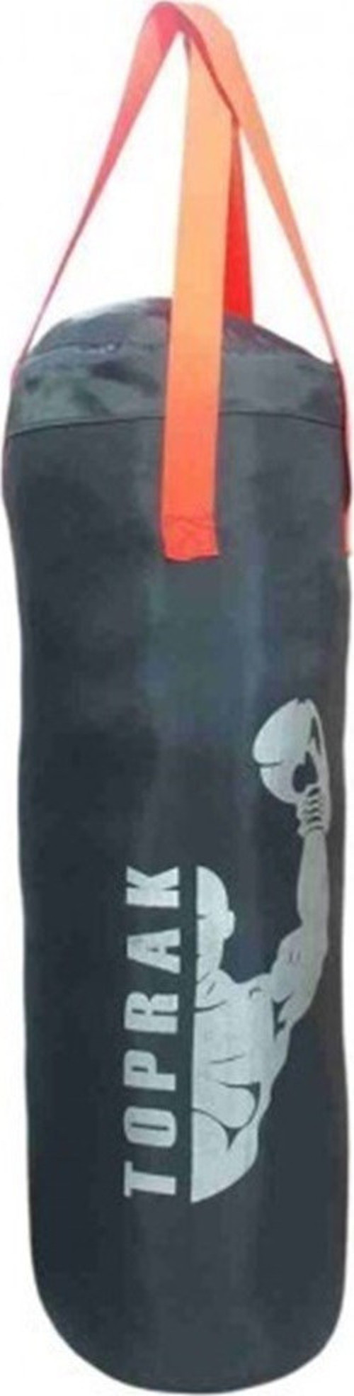 Boks Torbası Eldiven Ve Karabina Hediyeli İçi Dolu 50x20 Cm Füme