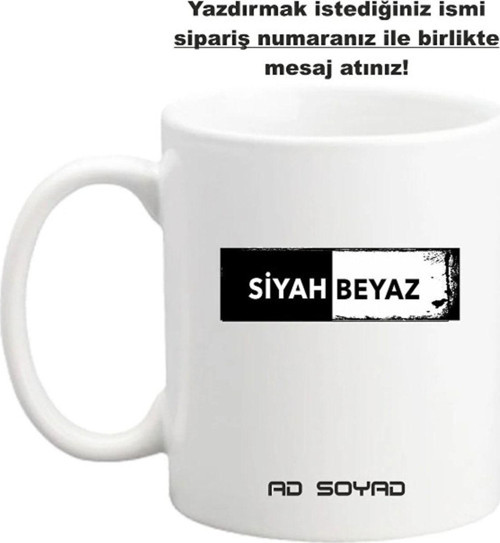 Kişiye Özel Isimli Bardak Kupa
