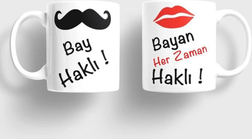 Bay Haklı Bayan Her Zaman Haklı Kupa Takımı