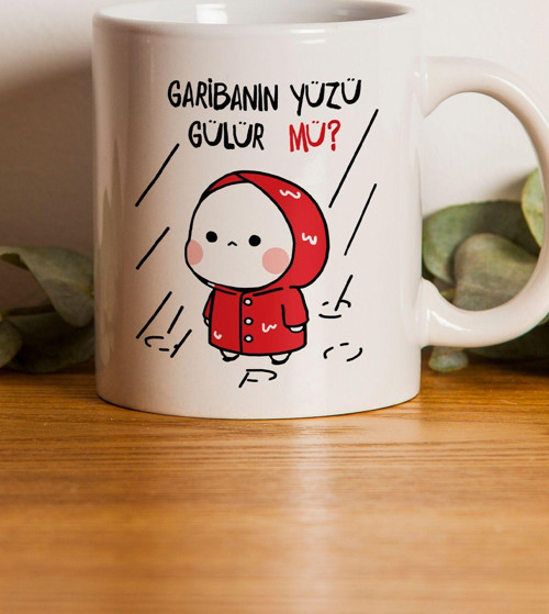Cute Espirili Baskılı Kupa Bardak