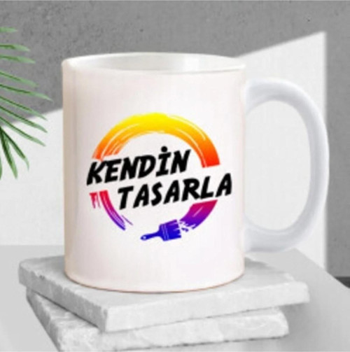 Kupa Bardak Porselen Resimli Baskı Tasarım Sizden