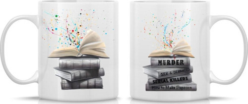 The Books Kitaplar 2'Li Kupa Bardak