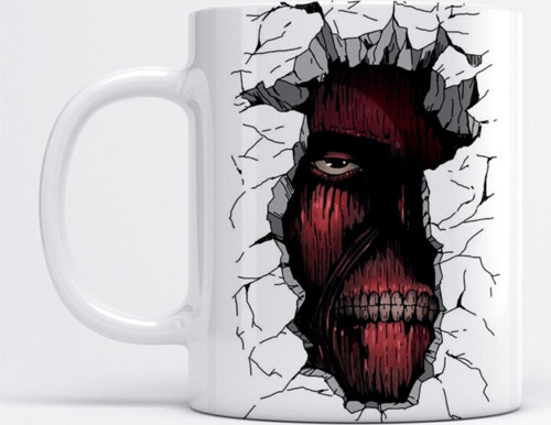 Attack On Titan Colossal Titan Baskılı Kupa Bardak