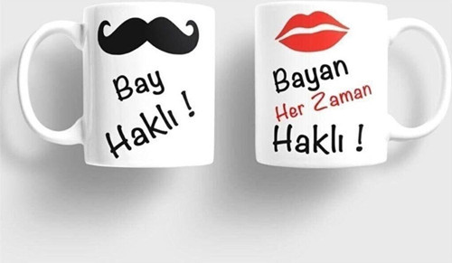 Haklı Her Zaman Haklı Kupa Bardak