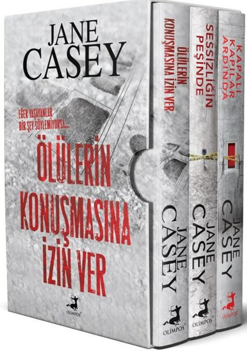 Jane Casey Maeve Kerrigan Serisi 3 - 3 Kitap Takım - Kutulu