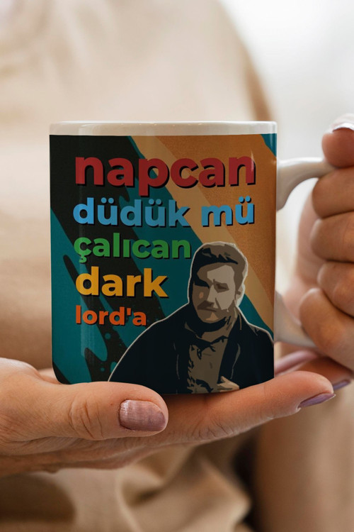 Gibi Dizisi Yılmaz,İlkkan Ve Ersoy Motto Porselen Kupa Bardak