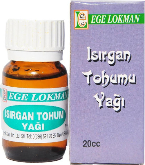 Isırgan Tohumu Yağı Doğal Tohum Uçucu Yağı 20CC