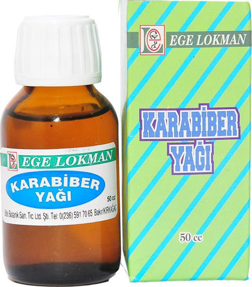 Karabiber Yağı Doğal Kara Biber Yağı Organik 50CC