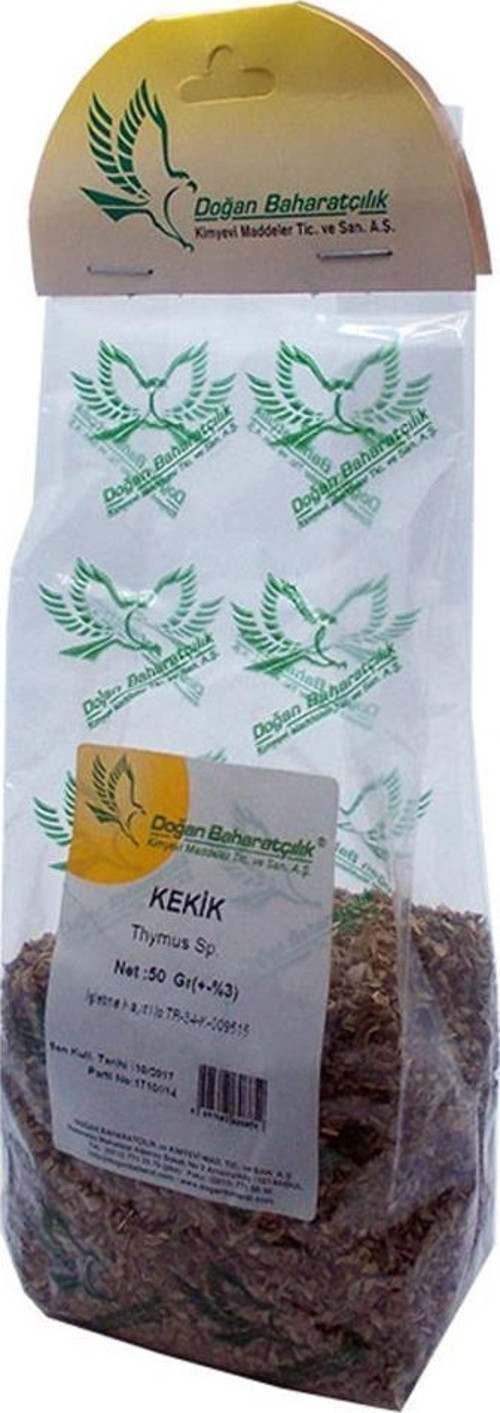 Baharatçılık Kekik Otu 50 gr Doğal Saf Mini Paket