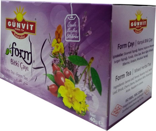 Naturalist Form Bitki Süzen Poşet Çay 20 x 2 gr