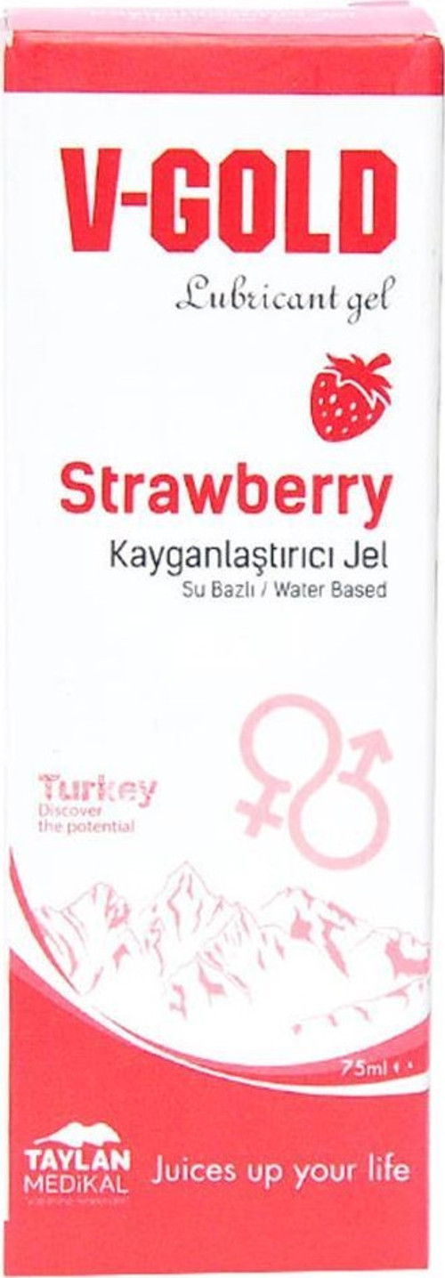 Kayganlaştırıcı Jel Çilekli 75ML Lubricant Gel Strawberry