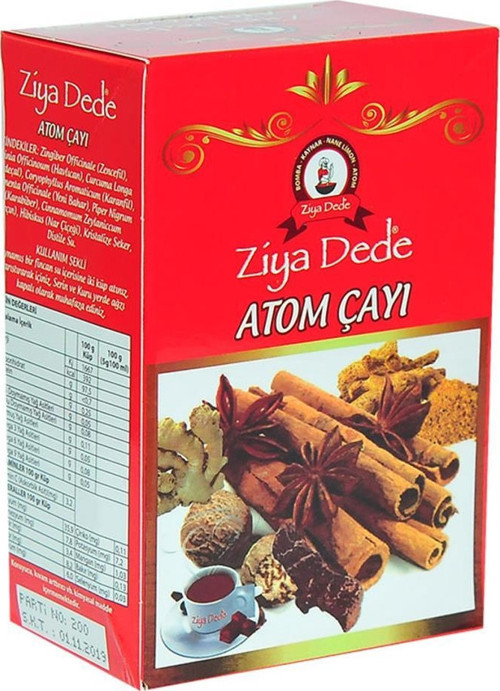 Atom Çayı Küp 150 gr Saf Doğal Bitkisel Karışım Çayı
