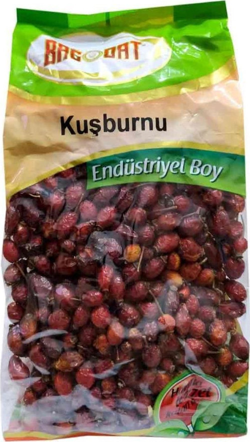 Kuşburnu Tane 1 kg Kiloluk Paket Endüstriyel Boy