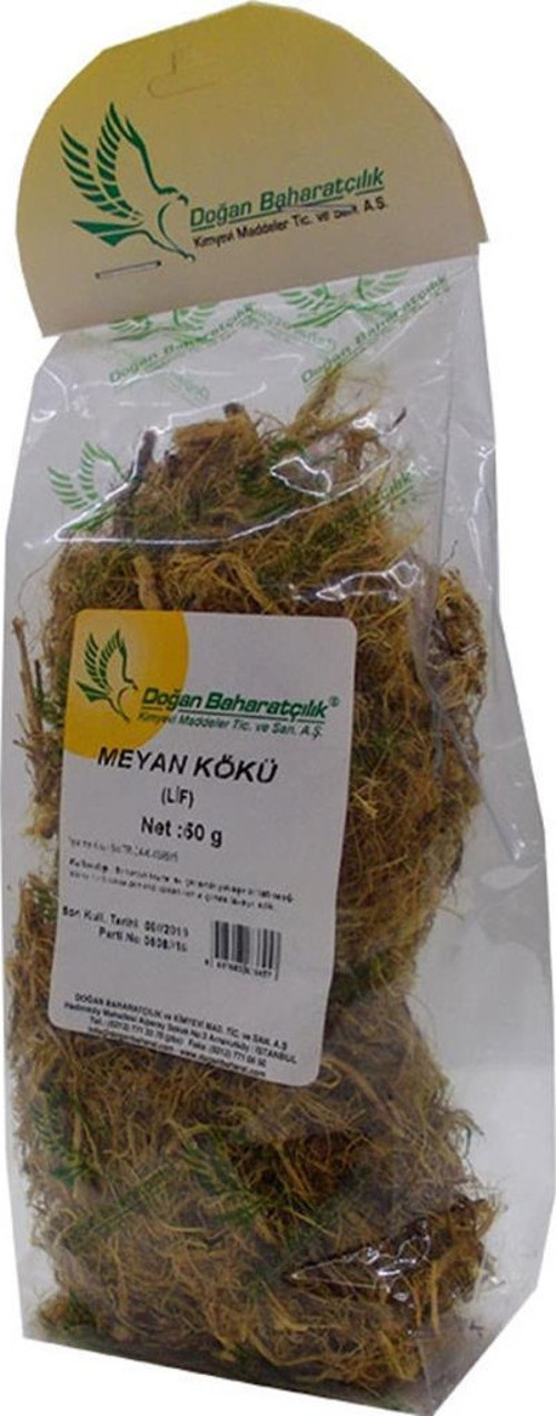 Baharatçılık Meyan Kökü Lif 50 gr Saf Meyankökü