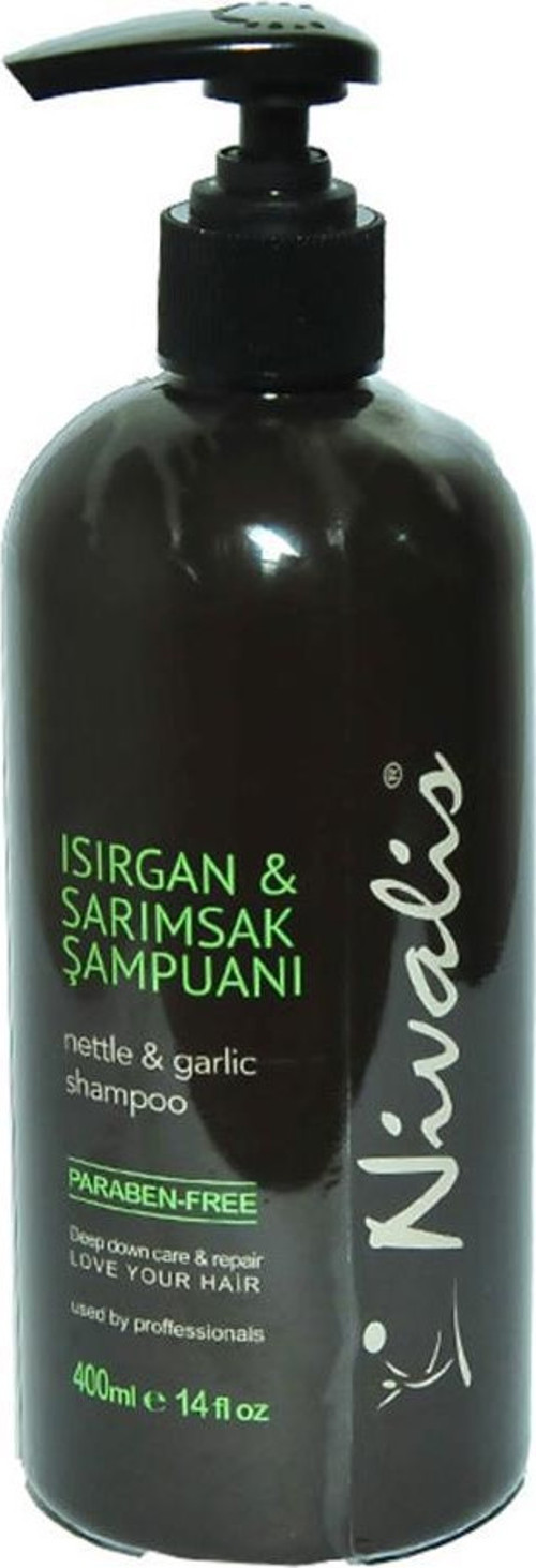 Doğal Isırgan Sarımsak Şampuanı 400ML Nettle Garlic
