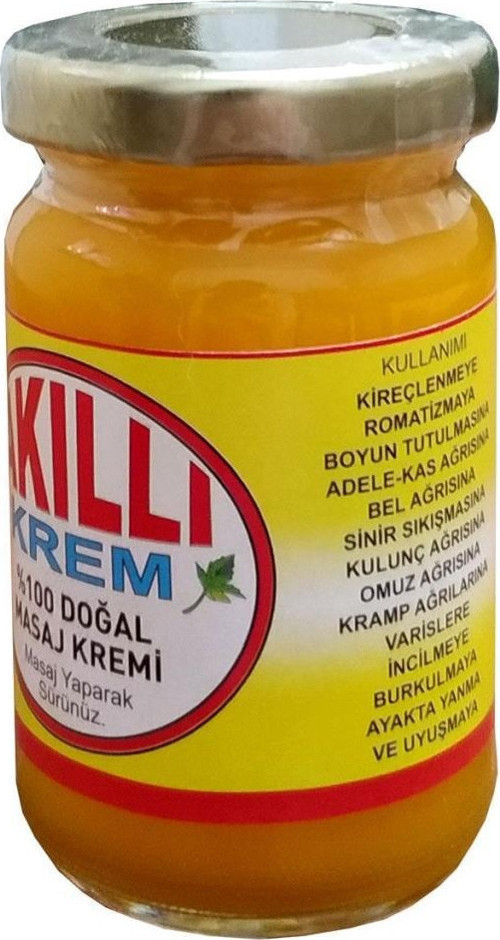 Doğal Sarı Akıllı Krem Akıllı Masaj Kremi 120 gr