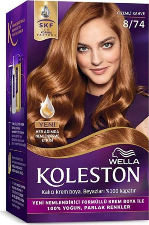 Koleston Saç Boyası No:8.74 Gizemli Kahve