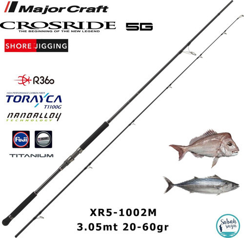 Crosride XR5-1002M 3.05mt 20-60gr (2P) Shore Jigging Kamış