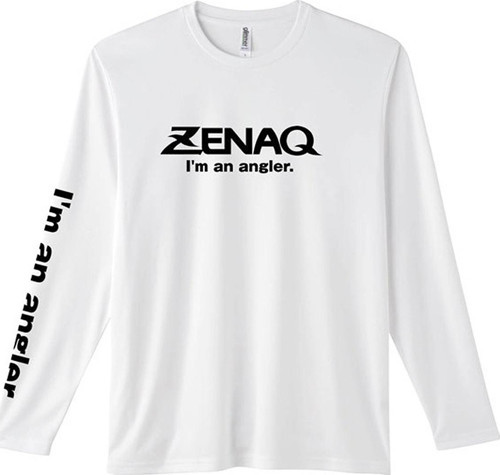 Dry Long T-Shirt (Zenaq Logo White / M)