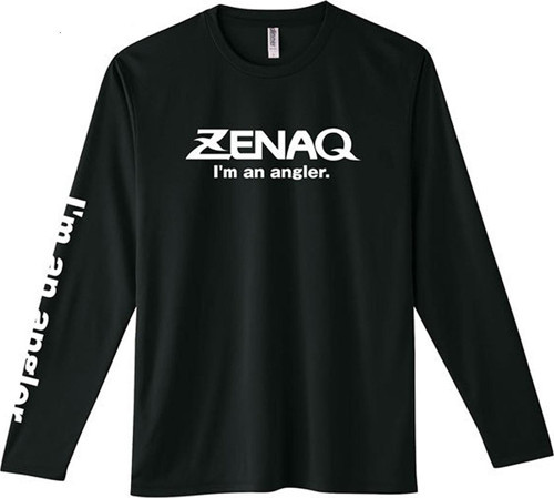 Dry Long T-Shirt (Zenaq Logo Black / M)