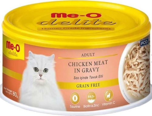 Delite Tavuklu Yetişkin Kedi Konserve Maması 80 Gr