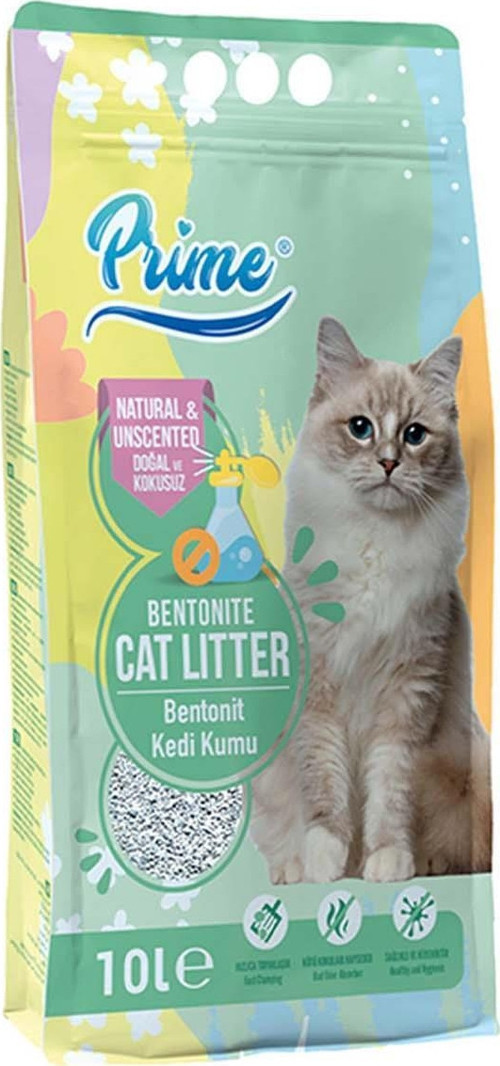 İnce Bentonit Kedi Kumu 10 Lt
