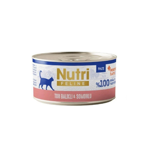 Ton Balıklı ve Somonlu Tahılsız Yetişkin Kedi Konservesi 70 gr