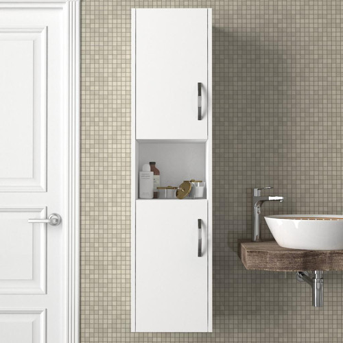 2 Kapaklı Asma Banyo Dolap