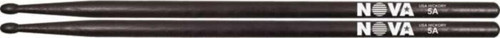 Vıcfırth N5Ab Baget(Çift) Nova 5A Wood Black (Siyah), Hıckory, 1