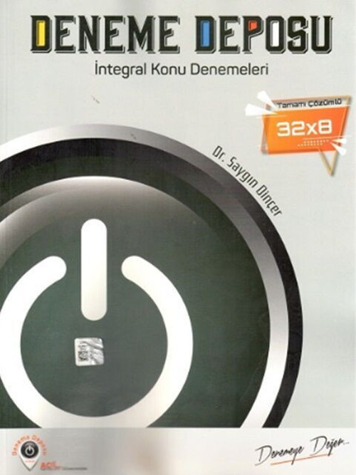DENEME DEPOSU YAYINLARI YKS AYT İNTEGRAL 2024