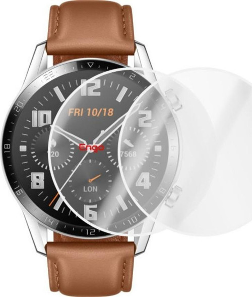 Huawei Watch GT2 46 mm Ekran Koruyucu Şeffaf TPU Film 2 Adet
