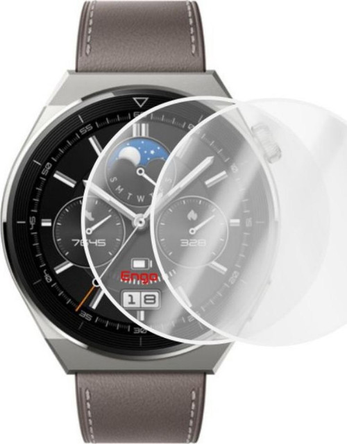Huawei Watch Gt3 Pro 46MM Ekran Koruyucu Şeffaf TPU Film 2 Adet