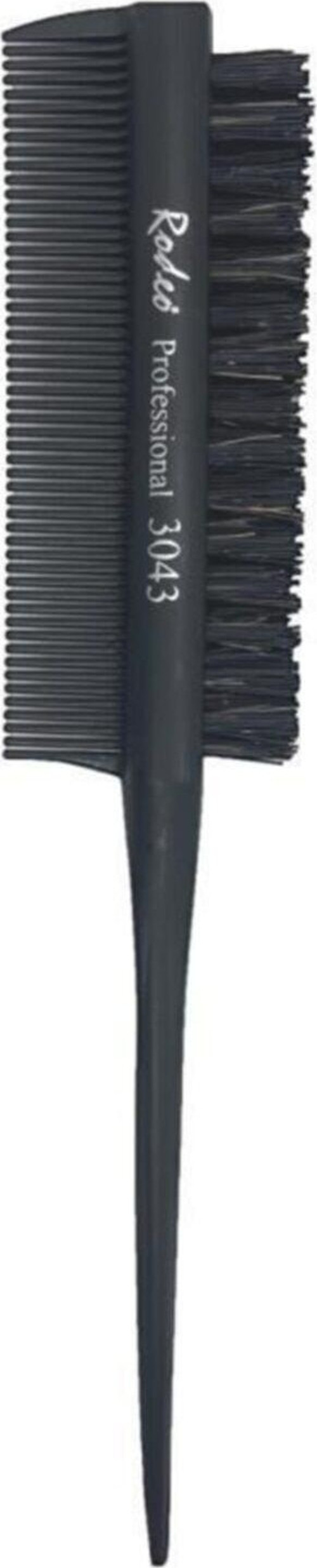 Antistatic Carbon Ense Temizleme Fırçalı Kesim Tarak 3043