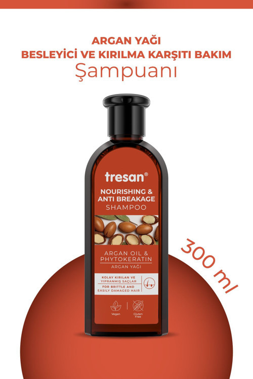Argan Yağı Besleyici Ve Kırılma Karşıtı Bakım Şampuanı 300 ml