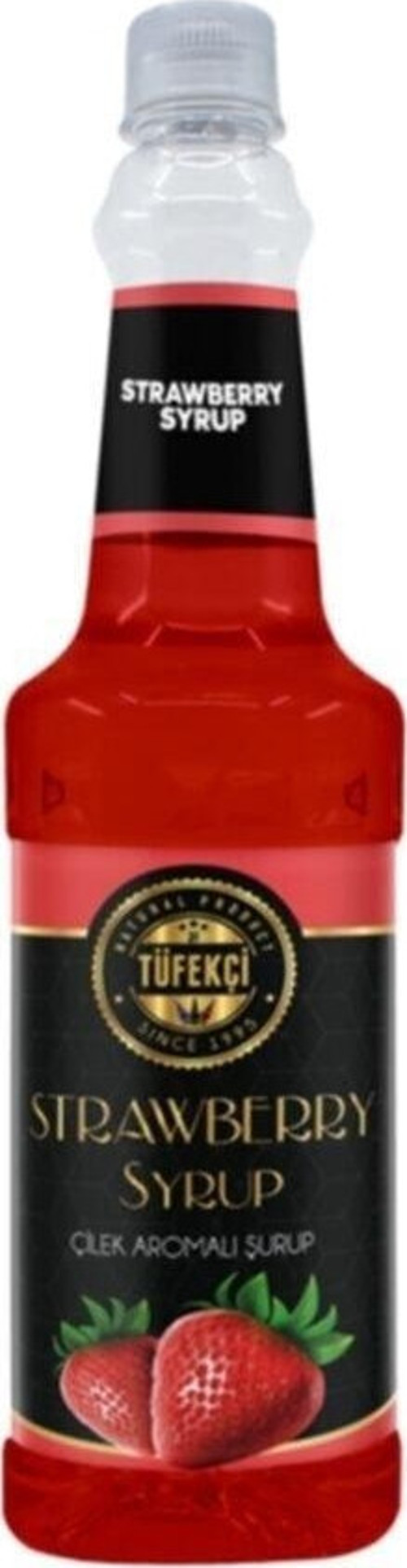 Çilek Strawberry Kokteyl Ve Kahve Şurubu Yeni Formül Yüksek Aroma 750 Ml