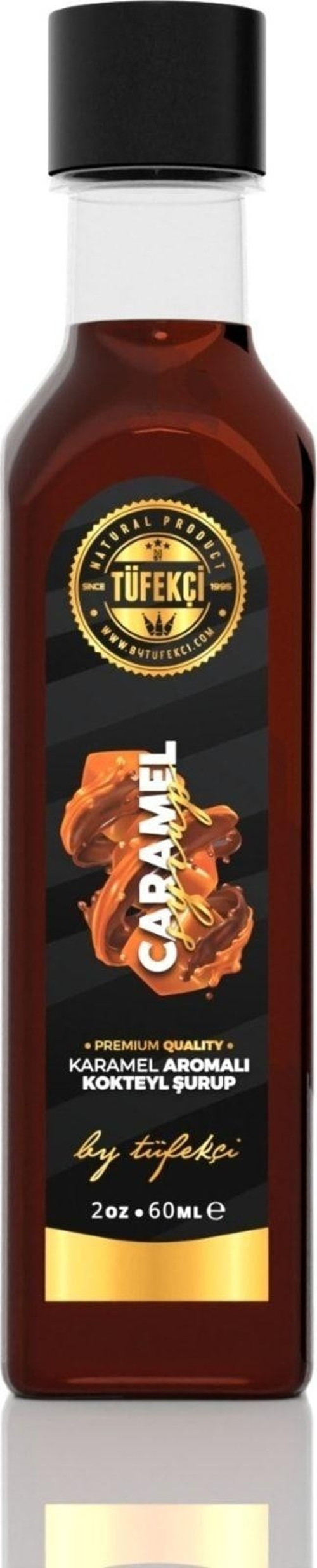 Karamel Şurup Yoğun Form Yeni Yüksek Aromalı Formül 60Ml