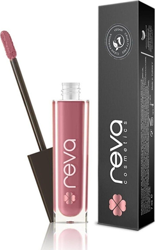 Creamy Matte Lip Gloss Mauve Wood - Mat Krem Dudak Parlatıcısı No: 101 - Vegan & Temiz İçerik