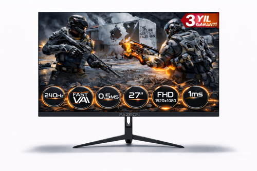 X27F250S 27″ 240Hz 0.5ms FAST VA FHD HDMI*1 + DP*1+USB*1 RGB GAMING MONITOR