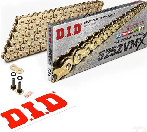 525-110Zvm-x 2010-2014 MV Agusta F4 Uyumlu Zincir Zvm-x Gold (Sarı) Renk